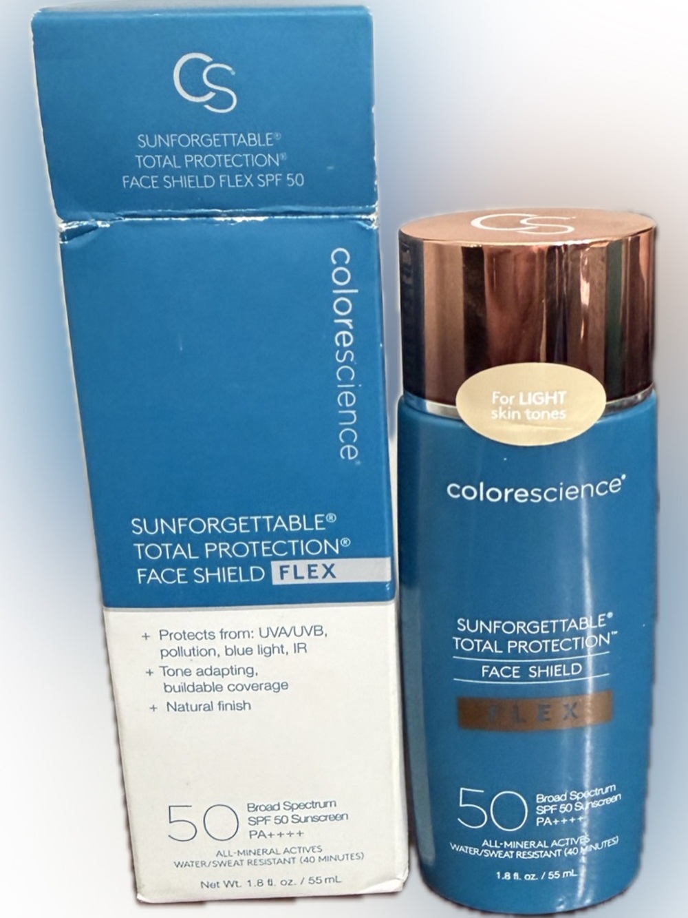 Colorescience Sunforgettable Total Protection Face Shield Flex SPF 50 - Blue